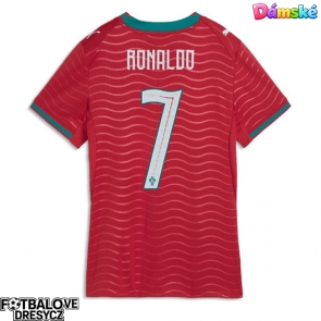 Portugalsko Cristiano Ronaldo #7 Dámské Domácí Dres MS 2026 Krátký Rukáv